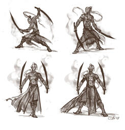 Pose variants Pose variants
