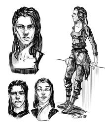 Ash sketches (OC) Ash sketches (OC)